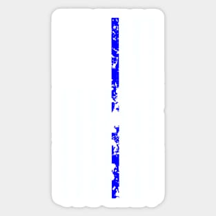 thin blue line (all products) Sticker
